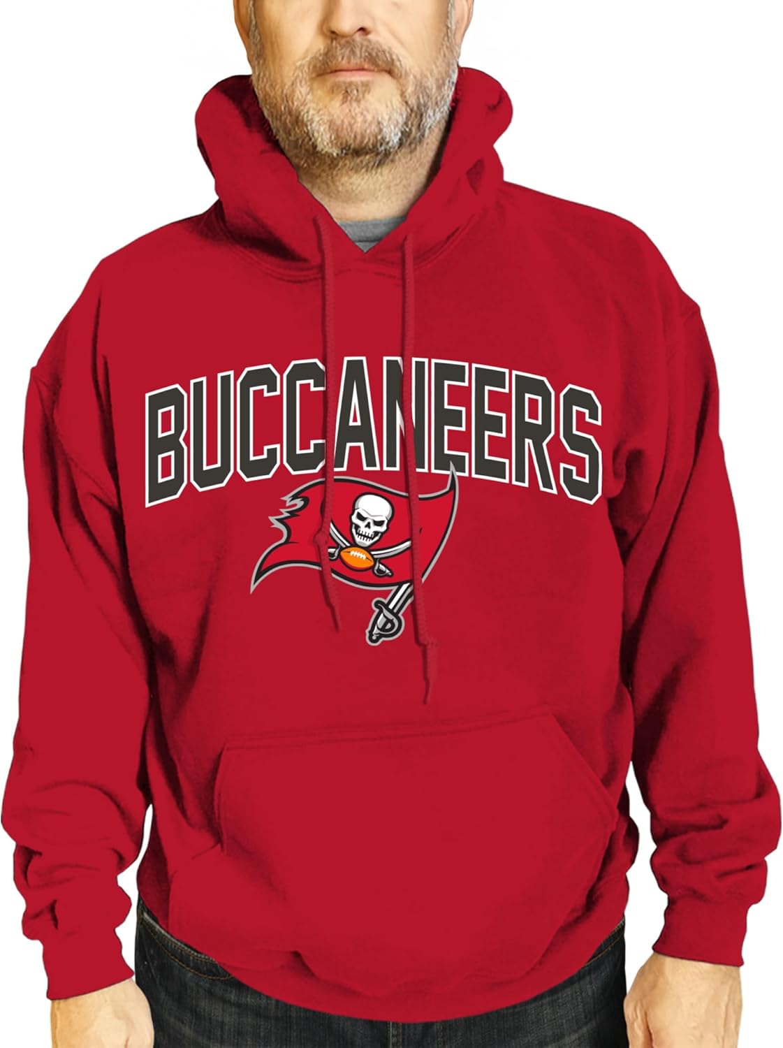 Buccaneers Hoodie - NFL Home Team Pullover Sweatshirt for Fans