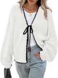 PRETTYGARDEN Womens Fall Cardigan Sweaters 2025 Long Sleeve Open Front