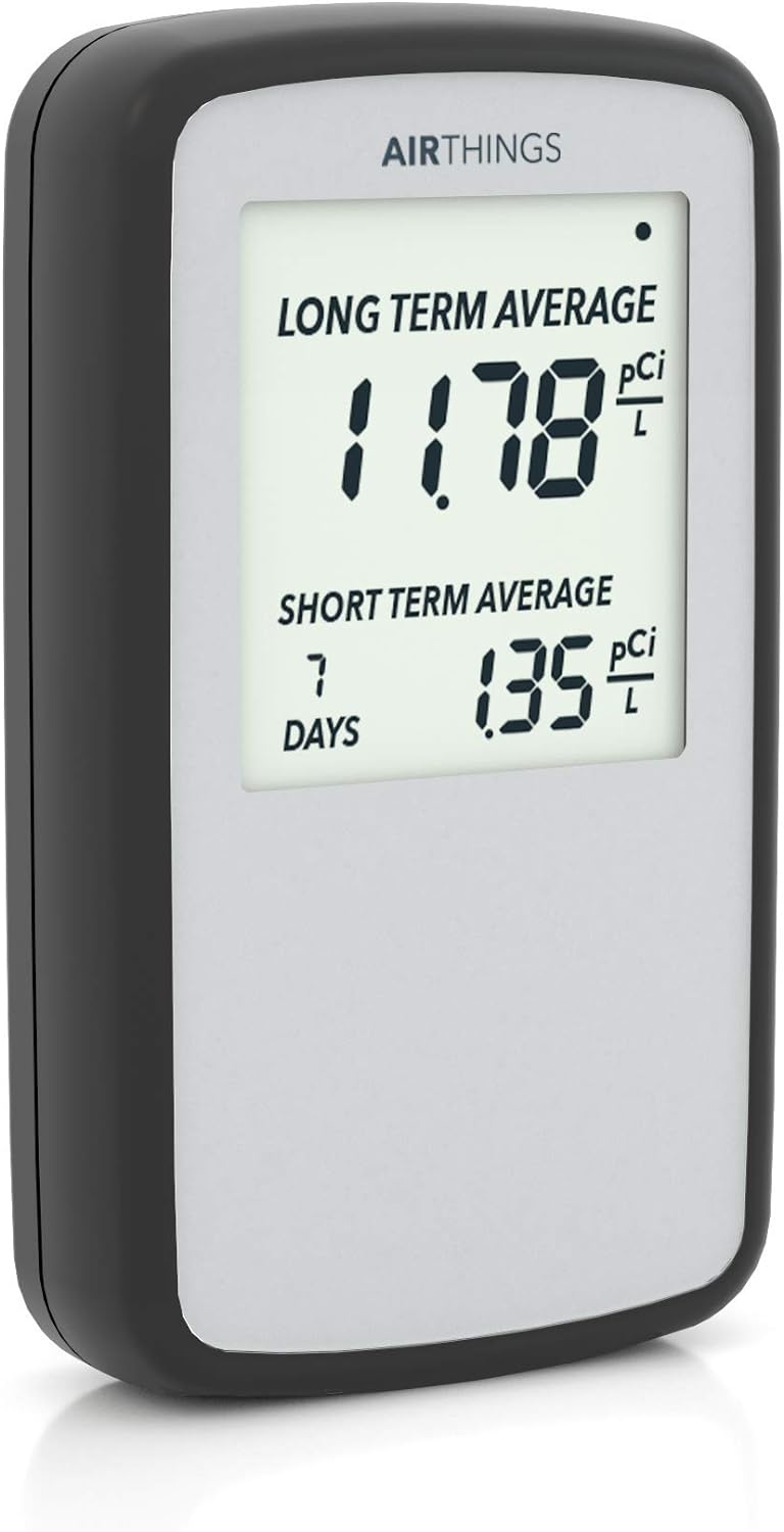 Airthings Corentium Home Radon Detector for Safe Living