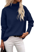 Zeagoo Women's Turtleneck Sweater for Chic Autumn Fashion
