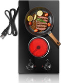 2 Burner Electric Cooktop 110V for Hassle-Free Cooking Experience