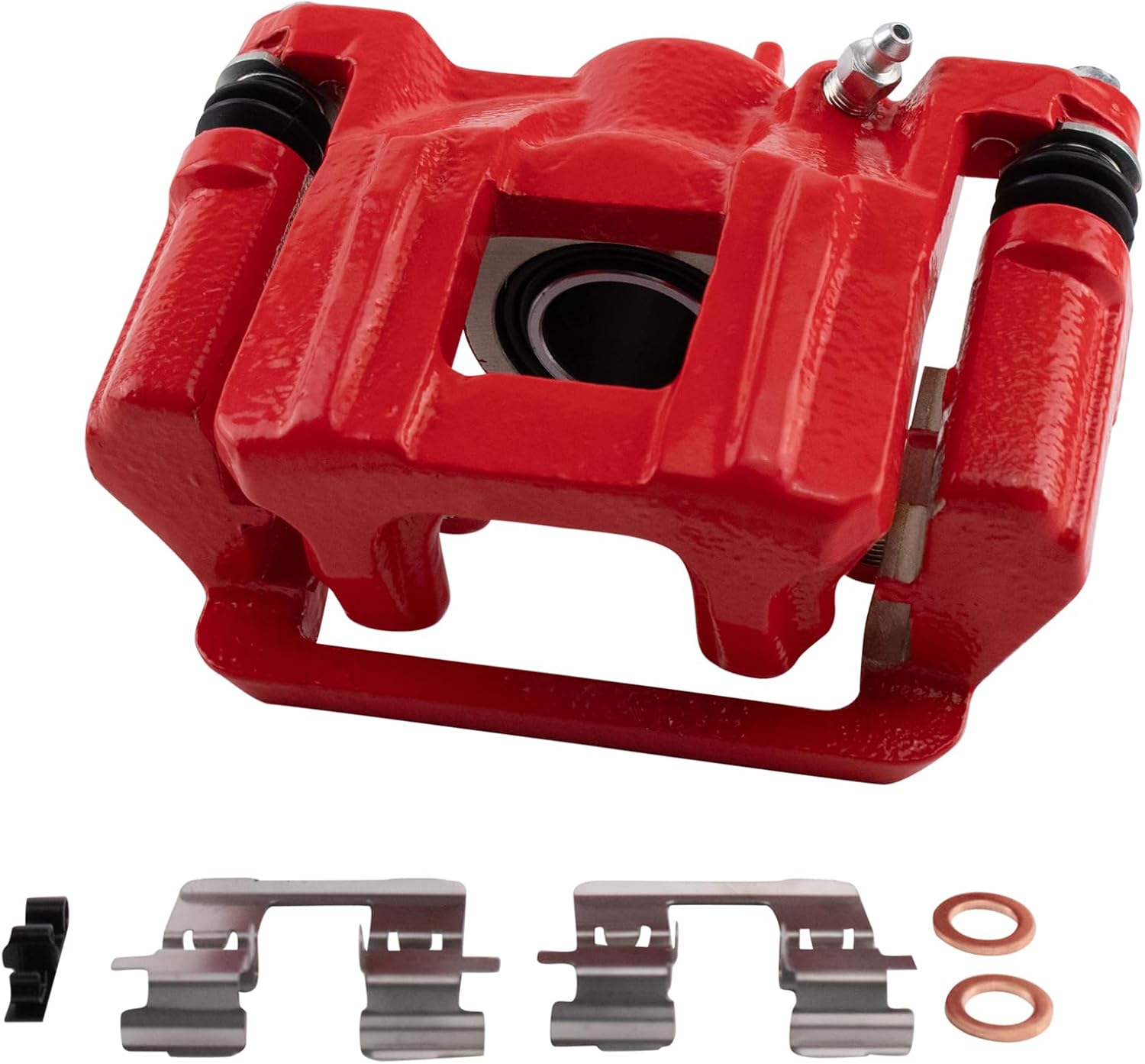 TRQ Rear Right Brake Caliper Performance Red for Honda Pilot
