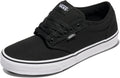Vans Men's Atwood Sneaker in Black/Black - Classic Low-Top Comfort