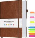Lined Journal Notebook Large A5 Hardcover Leather Journal - Thick