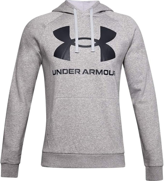 Under Armour Men's Rival Fleece Big Logo Hoodie for Comfort