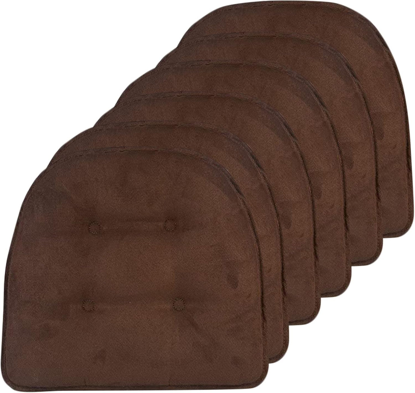 Klear Vu Omega Non-Slip Chair Cushions for Dining and Office