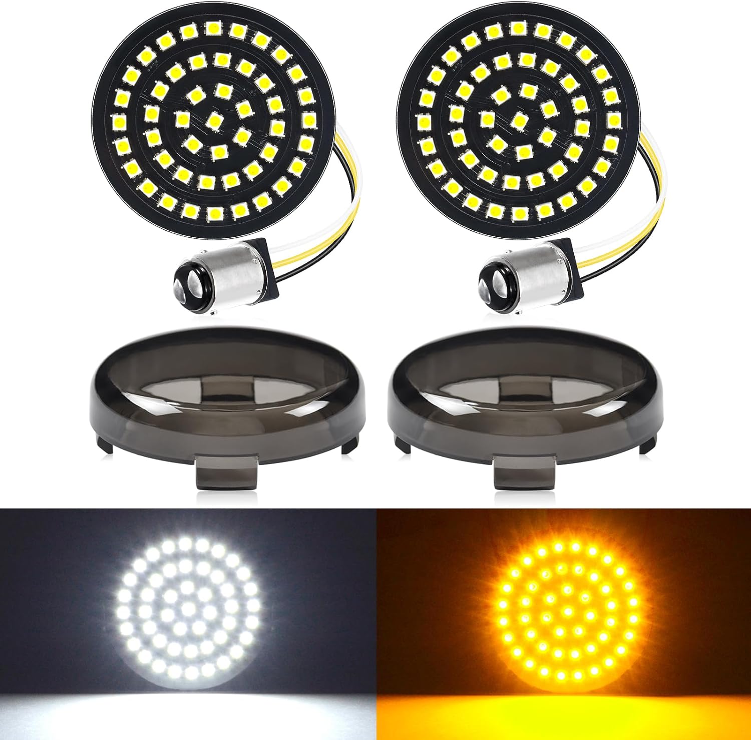 Benlari 1157 LED Motorcycle Turn Signals for Harley Models
