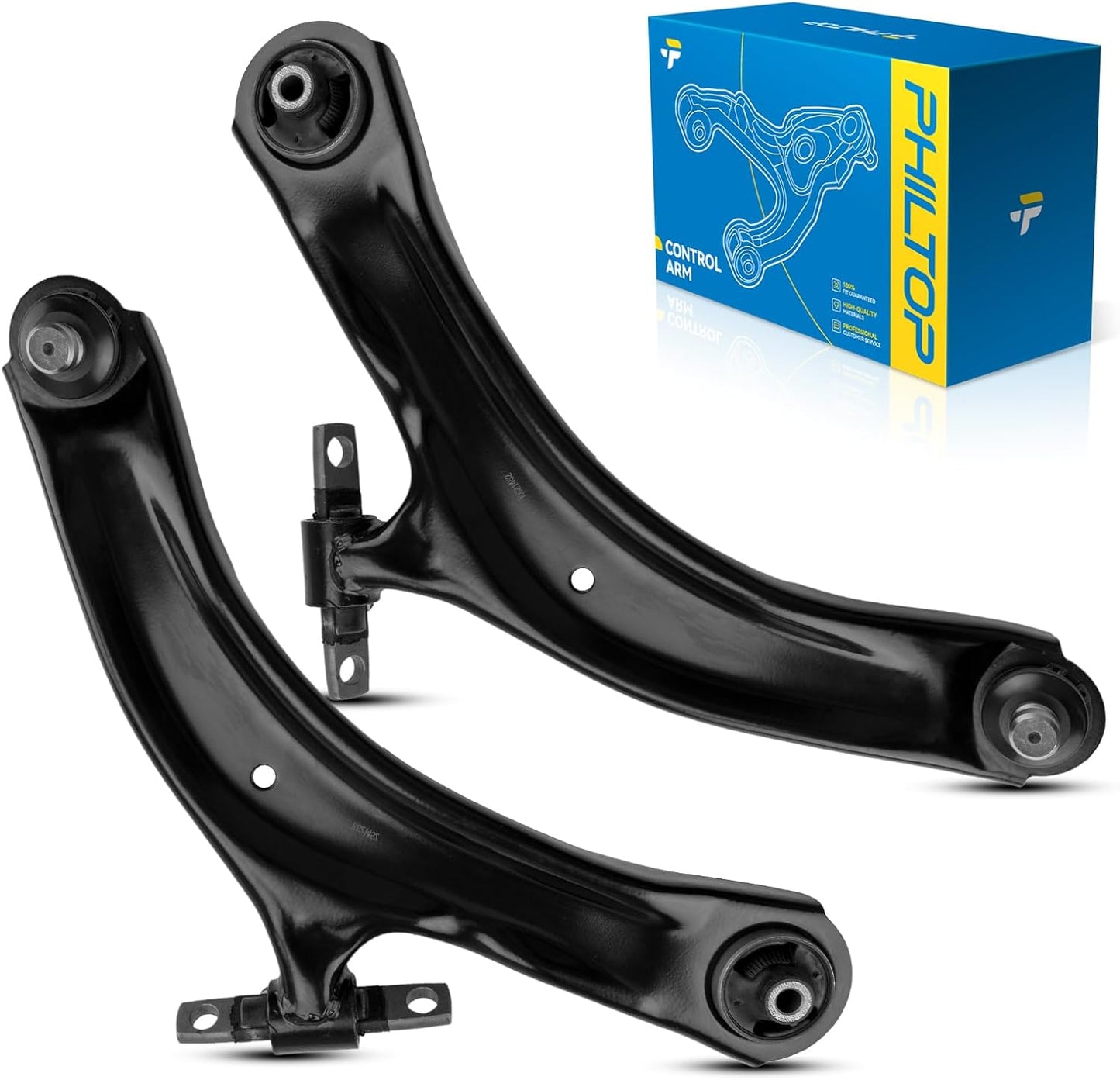 PHILTOP Front Lower Control Arms for Nissan Rogue 2008-2015