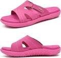 Womens Orthotic Slides with Thick Cushion Foam - Lightweight Support
