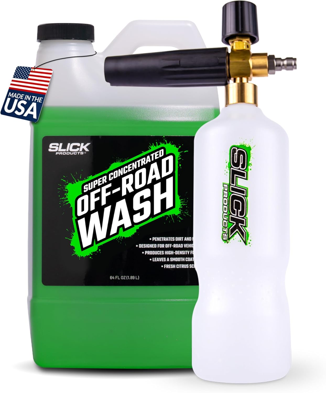 Slick Products Off-Road Wash Bundle for Heavy Mud and Dirt