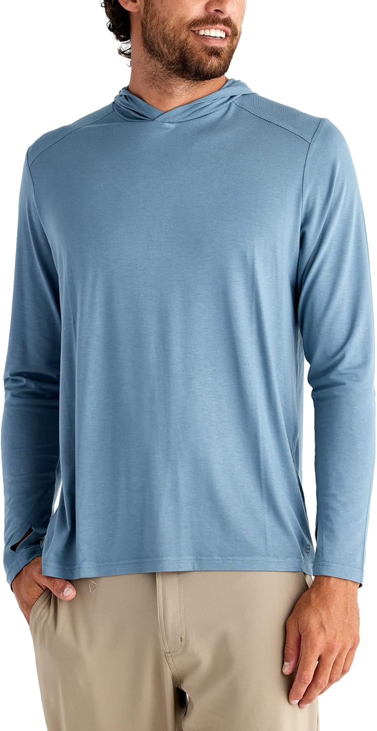 Free Fly Men's Shade Hoodie - Ultimate Sun Protection & Comfort