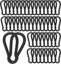 Heavy Duty Carabiner Clips for Outdoor Activities and Gym Use