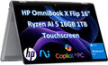 Review of 2025 HP OmniBook X Flip 2 in 1 Touchscreen Laptop