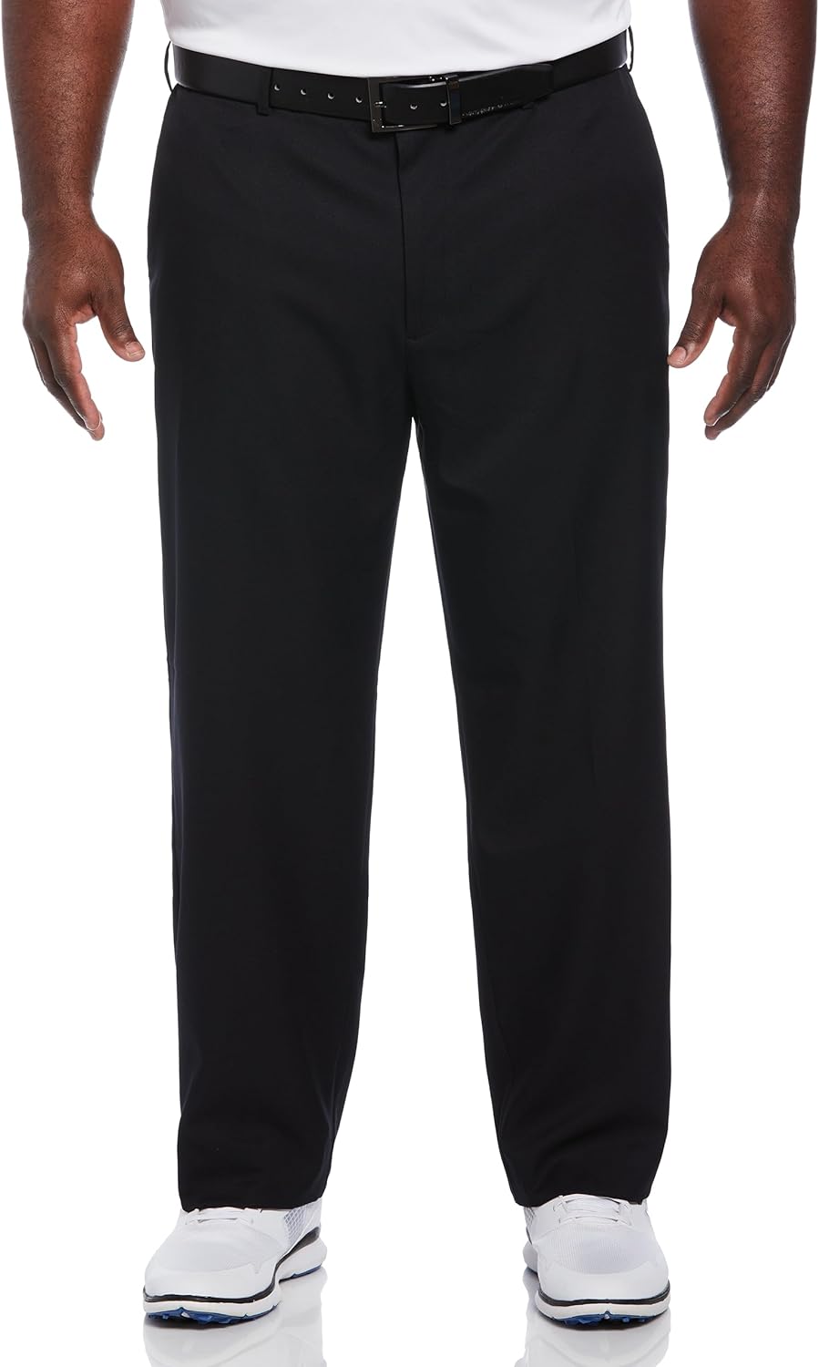 PGA TOUR Mens Flat Front Golf Pant with Expandable Waistband
