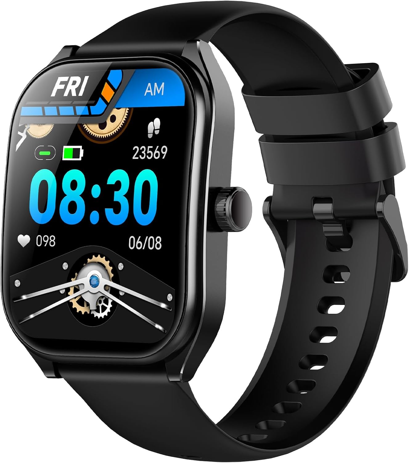 AOLON Curve Smartwatch: Answer Calls, 100 Sport Modes