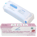 Self Seal Sterilization Pouches 3.5in x 10in for Travel & Crafts