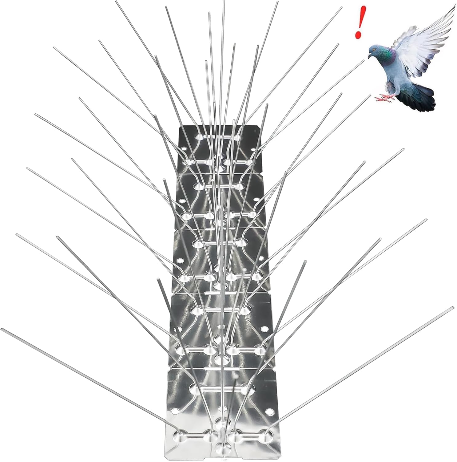 Stainless Steel Bird Spikes for Effective Bird Control Outdoors