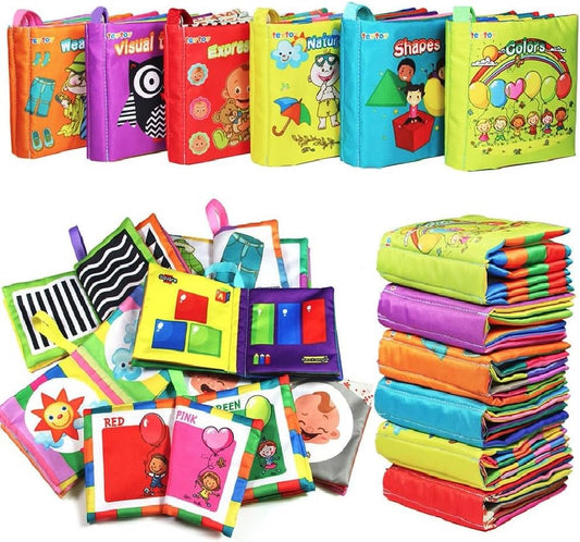 teytoy Soft Cloth Books Set for Early Education