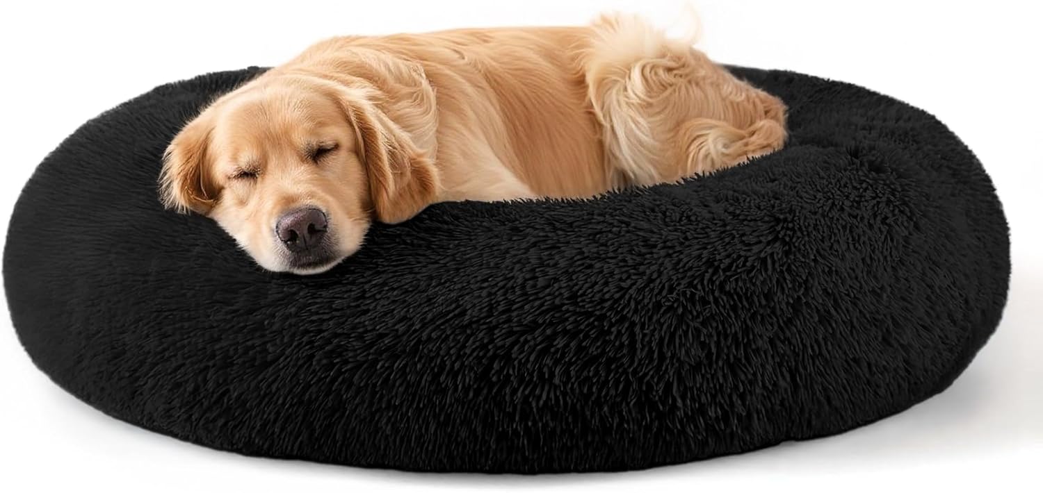 Large Dog Beds for Comfort and Security - Washable and Durable