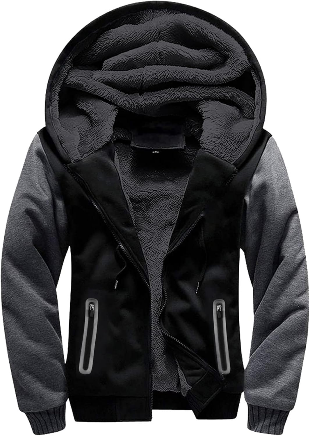 Cozy Men's Winter Sherpa Hoodie