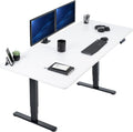 Electric Dry Erase 71 x 30 in Sit Stand Desk - Smooth Dual Motor Lift