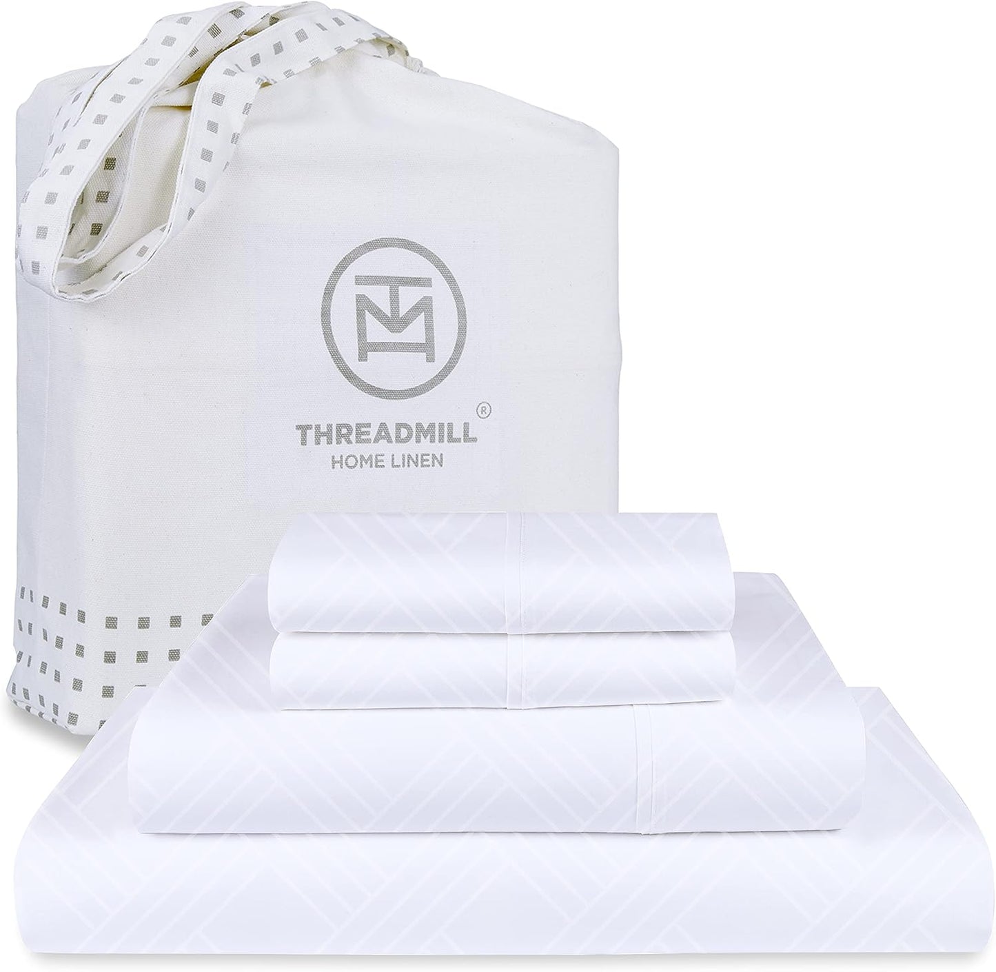 Luxury 100% Cotton King Size Sheets Set - 800 Thread Count