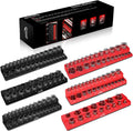 Magnetic Socket Organizer Set - High Capacity Socket Tray Holders