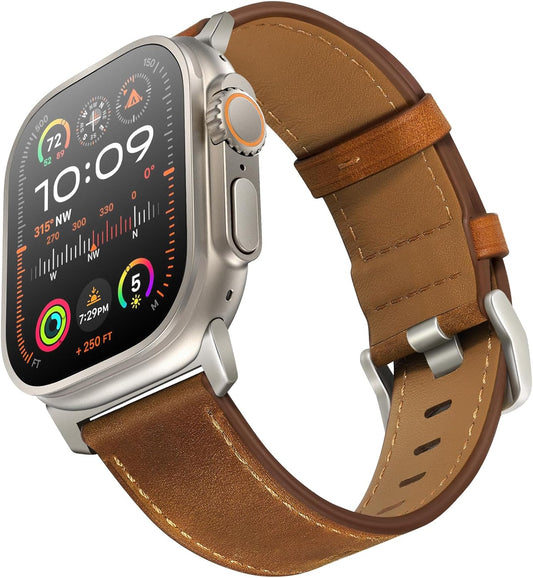 Genuine Leather Band for Apple Watch Ultra Series