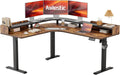 Agilestic L Shaped Standing Desk - Adjustable Sit Stand Corner