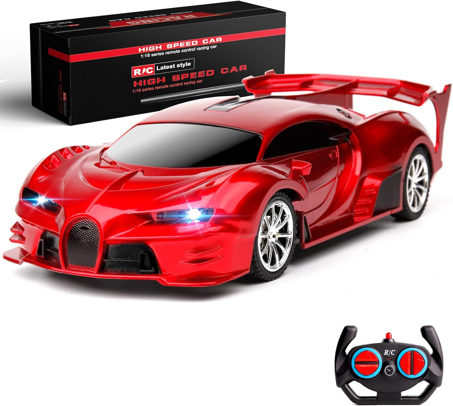 High Speed Rechargeable RC Car: Ultimate Racing Fun! - KULARIWORLD