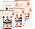 Smartbuy 4.7GB 16x DVD+R White Inkjet Hub Printable - High-Speed