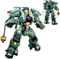 Transforming Mech Robot Building Blocks Set - 542-Piece Mech Kit