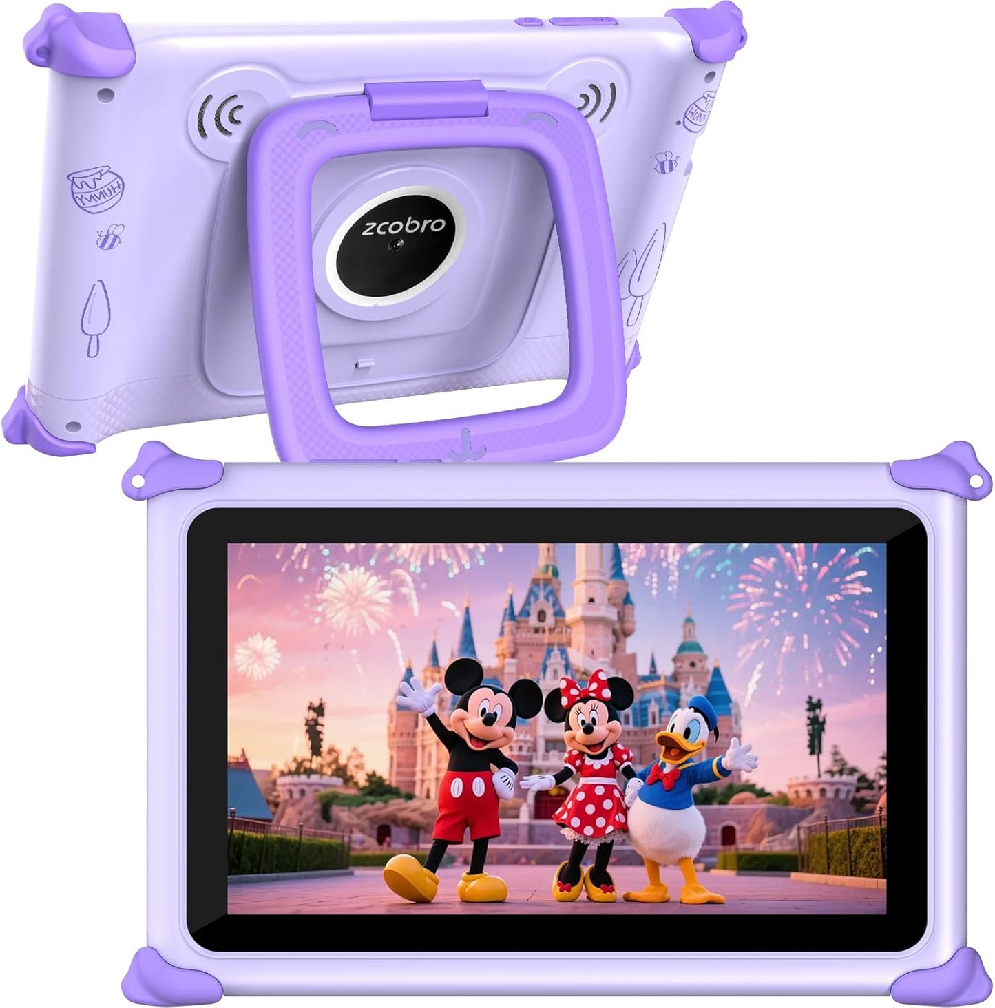 Zcobro Kids Tablet 7 Inch with Parental Control and Case