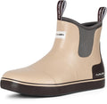 Furuian Men's Deck Boots Waterproof Ankle Booties - Practical Deck