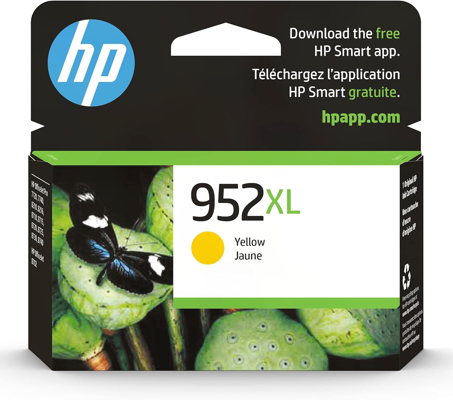 HP 952XL Yellow High-yield Ink Cartridge for OfficeJet Series