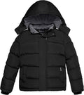 Boy's Fleece Winter Coat Waterproof Puffer Jacket - Warm