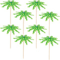 Tropical Coconut Palm Tree Drink Picks by Framendino