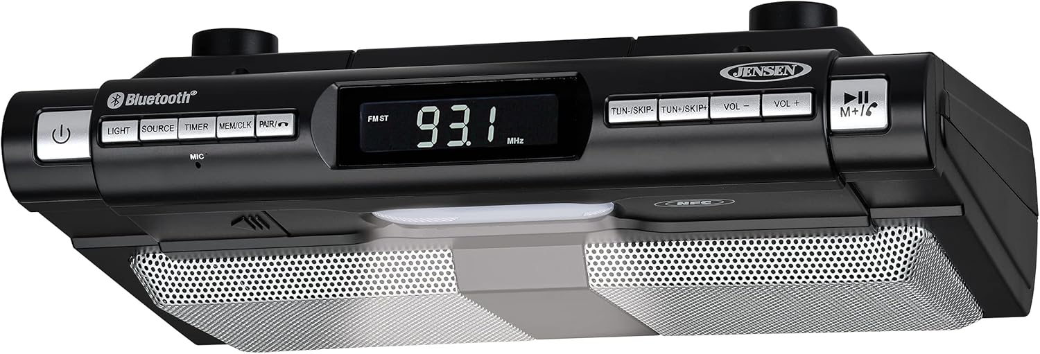 Jensen Modern Wireless Under Cabinet Kitchen Music System Review