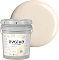 EVOLVE Paint & Primer Vanilla White 5-Gallon - Low Sheen, One Coat