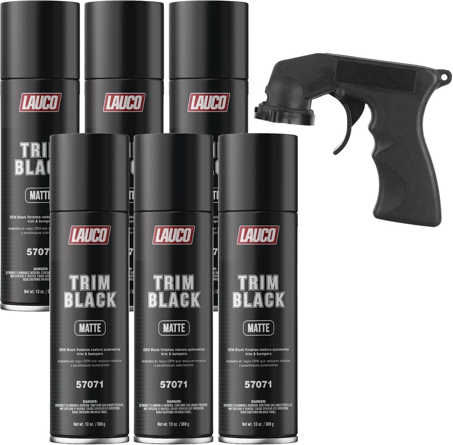 Revitalize Your Vehicle with LAUCO Trim Black Matte Spray Paint
