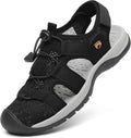 Dannto Women's Sport Sandals Close Toe Mesh Hiking Sandals Outdoor