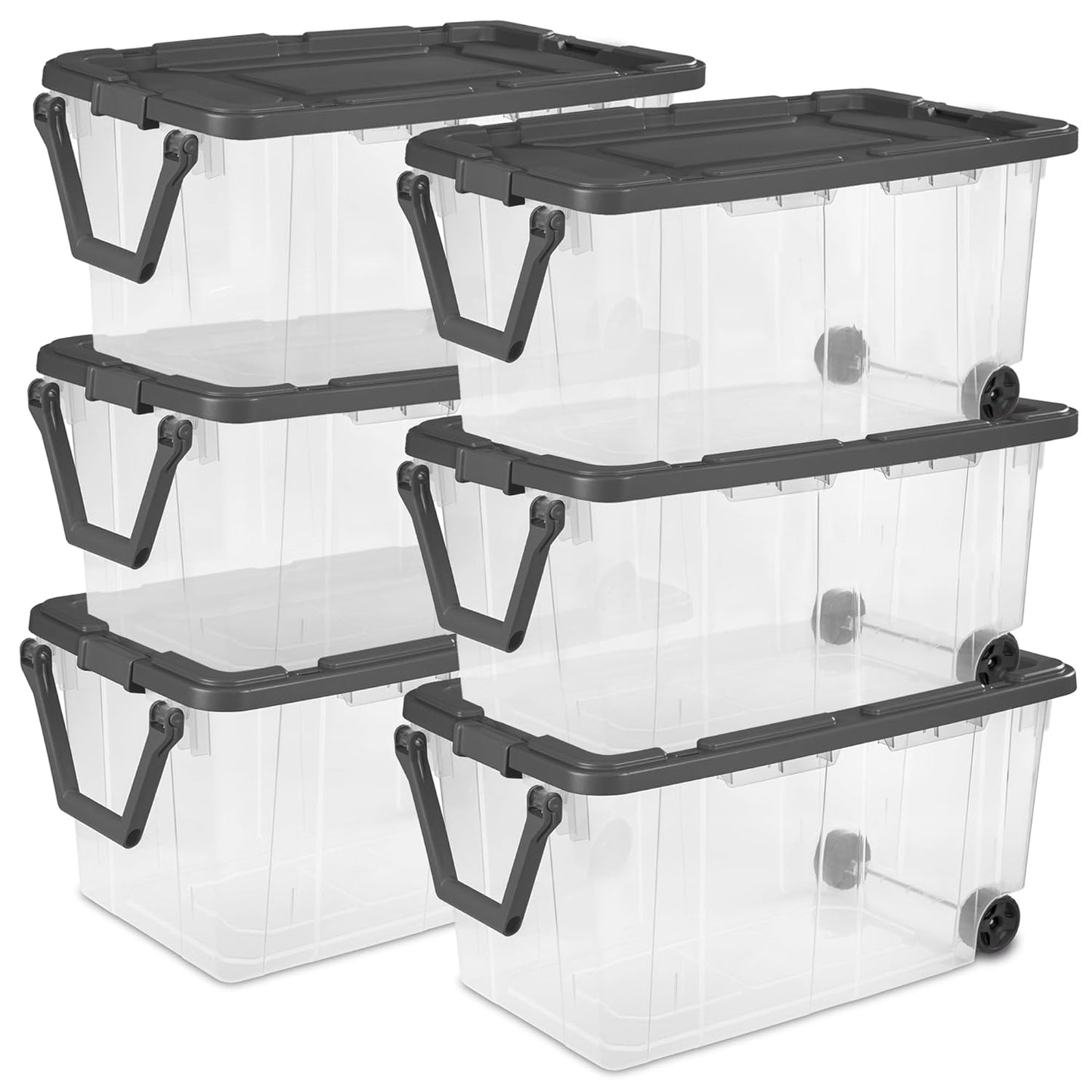 Sterilite 6-Pack Modular Stacker Box for Ultimate Storage Needs