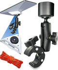 Starlink Mini Mount Adjustable Clamp RV Ladder Roof Rail Pole - Stable