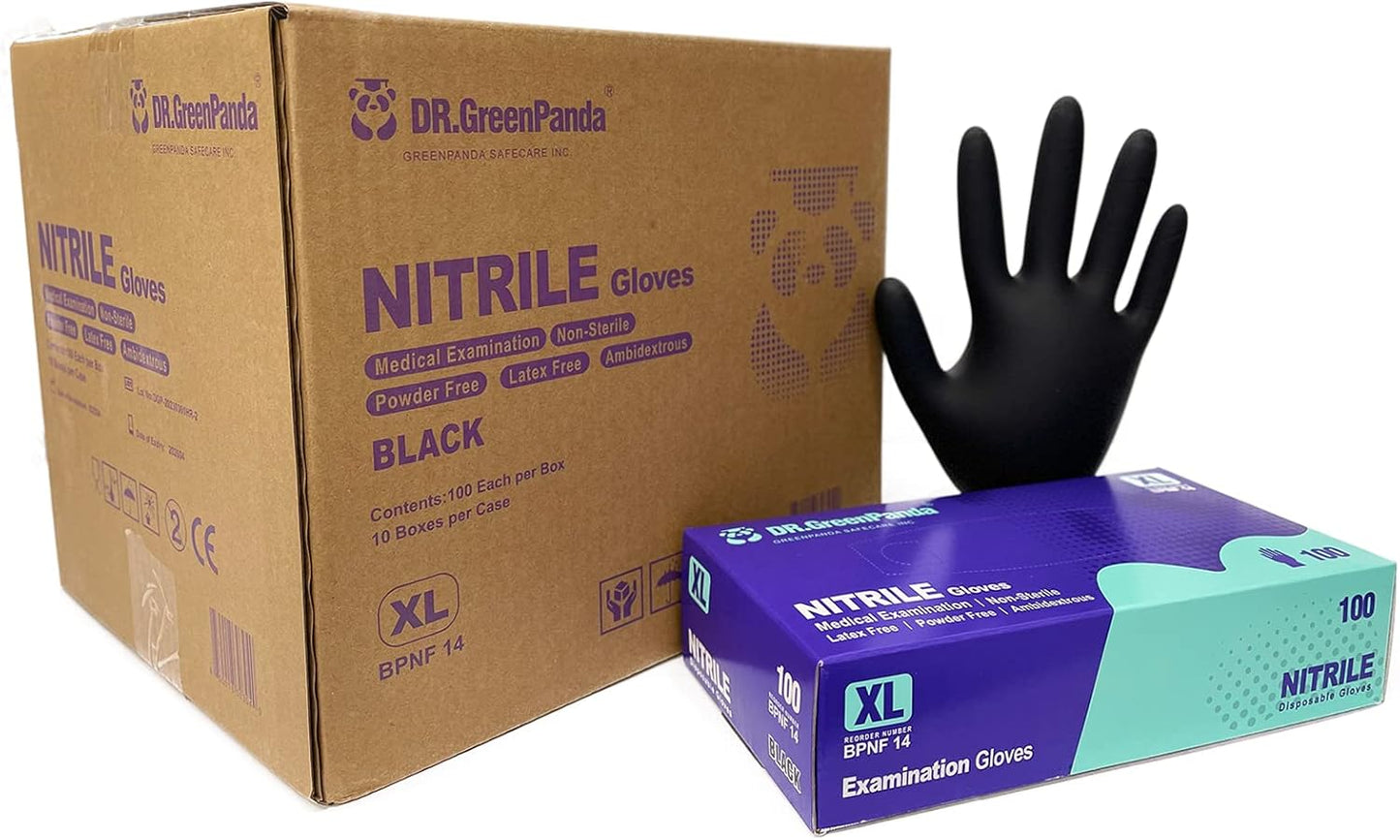 Dr.GreenPanda Nitrile Gloves - Food Safe, Latex & Powder Free