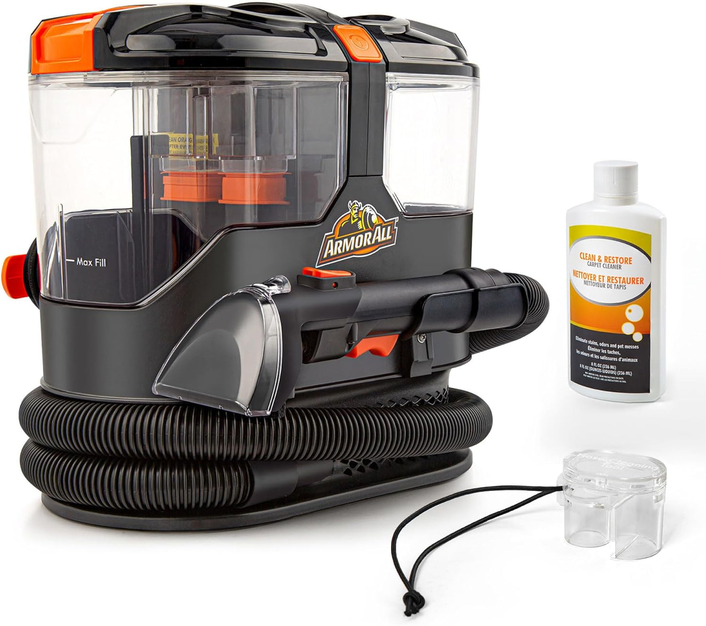 Portable Spot Cleaner for Car and Upholstery Stain Removal