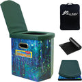 Upgrade XL Portable Toilet for Adults - Extra Large Travel Toilet