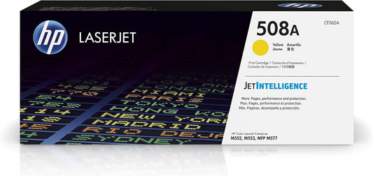 HP 508A Yellow Toner Cartridge for Color LaserJet Printers