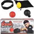 Boxing Reflex Ball Set of 3 - Complete Headband Trainer Set