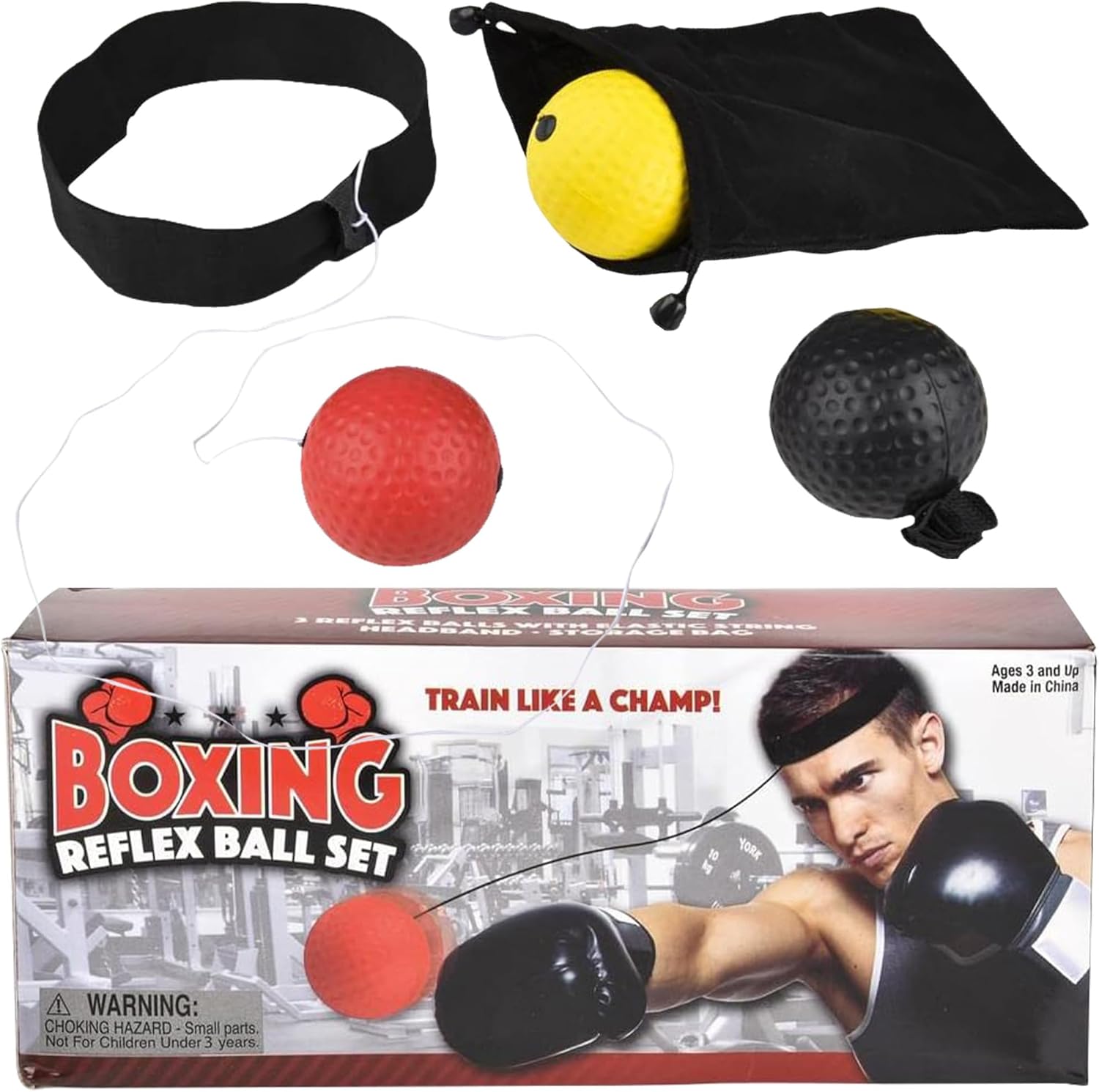 Speed & Coordination: Boxing Reflex Ball Set