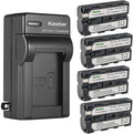 NP-F Series 4-Pack 2900mAh Batteries with AC Charger - 4-Pack Kit